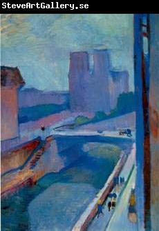 Henri Matisse A Glimpse of Notre Dame in the Late Afternoon